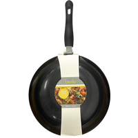 Basiks Carbon Steel Wok Frypan BWFP30