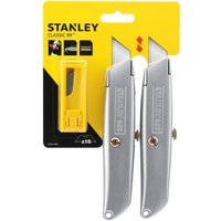 Stanley 99e Retractable Knife With 10 Blades STHT8-10099
