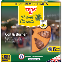 Zero In Citronella Burner Coils STV420
