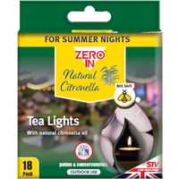 Zero In Citronella Tea Lights STV423