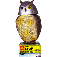 The Big Cheese Wind Action Owl STV965