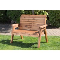 Charles Taylor Wooden Two Seater Bench HB19