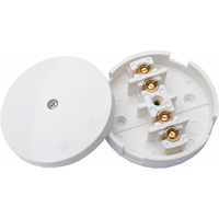 Securlec 4 Terminal Junction Box White SL9231