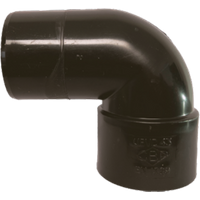 Davant Solvent Weld Swivel 92.5° Bend Black PWCB9032B