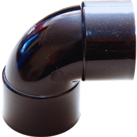 Davant Solvent Weld Knuckle 90° Bend Black PWE9032B