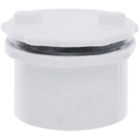 Davant Solvent Weld Screwed Access Plug White PWP40IWB