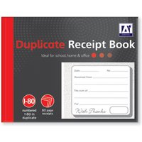 Ig Design Duplicate Receipt Book 0 - 80 Pages REB/5