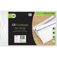 Ig Design White Gummed Envelopes Pack 25 ENVM/1