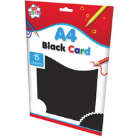 Ig Design A4 Black Card FSC3-PACJ/3