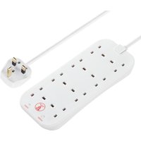 Masterplug Surge Protected Extension Lead 8 Gang SRG8210N-MP