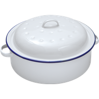 Falcon Falcon Roaster Round - Traditional White 60526