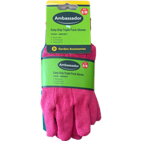 Ambassador Easy Grip Triple Pack Gloves AMBEMTP