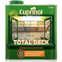 Cuprinol Total Deck Restore & Oil Wood Clear 2.5 litre 5211844