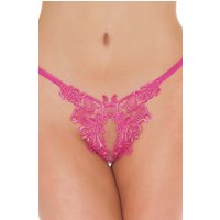 Broken Heart - Open Crotch G-String Panty
