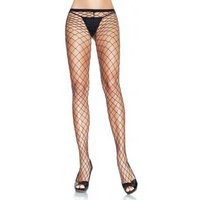 Industrial Pantyhose - One Size - Black/silver