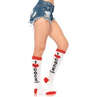Cocktails Knee High Socks - One Size
