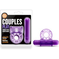 Play With Me - Couples Play - Vibrating Cock Ring - Purple