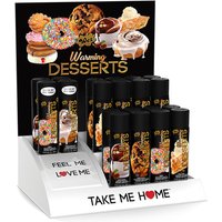 Wet Warming Desserts 4 Free Testers and Countertop Display With 16 Wet Warming Desserts 3 Fl Oz