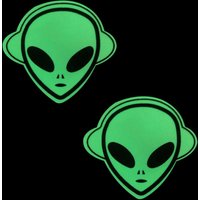 Glow in the Dark Alien Pasties