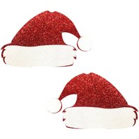 Freaking Awesome Glitter Santa Hat Nipple Cover Pasties