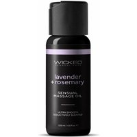 Lavender + Rosemary Massage Oil 4oz