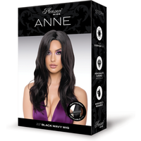 Anne Premium Stylable Wig - Black