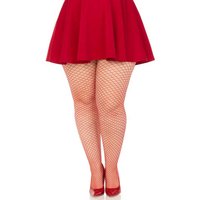 Industrial Net Pantyhose 1x 2x Red