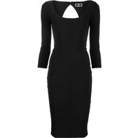 Elisabetta Franchi • zwarte jurk open rug • 34 (IT40)