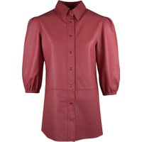 Est'seven • leren blouse Est'poppy • S