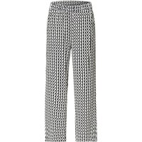 MAC • zwart witte Chiara cropped broek • 36