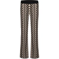 Cambio • Flower broek met geo motief • 36