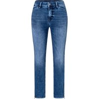 MAC • blauwe Dream Chic glam zip jeans • 34