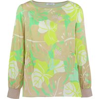 Louis and Mia • beige groene blouse • 36