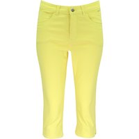 MAC • gele Dream Capri cotton broek • 34
