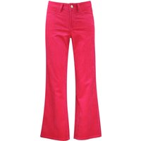 Cambio • roze ribfluwelen pantalon Francesca • 34