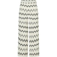 MAC • gehaakte Palazzo pantalon zwart • 36