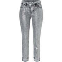 MAC • zilver coated Rich Slim jeans • 36