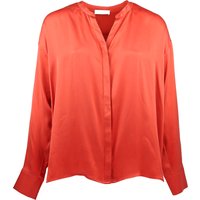 Louis and Mia • oranje zijden blouse • 36