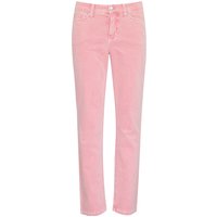 Cambio • roze velvet Piper Cropped broek • 36