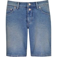MAC • blauwe Short button • 36