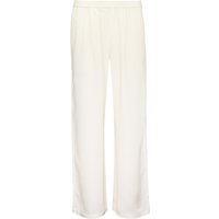 Frogbox • wijde satijnen broek in creme • 36