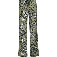 Cambio • groen bruine pantalon bloem • 36