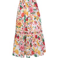 Princess goes Hollywood • bloemen midi rok • 36
