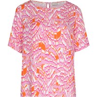 Milano Italy • coral print shirt • 36