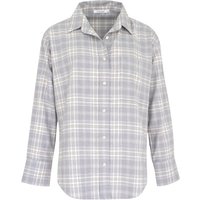 Soluzione • grijze geruite blouse • 36