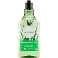 Shampoo Purificante Cabeleira Brasileira Capim-Limão 300ml