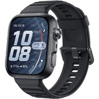 HUAWEI Watch Fit 5 Pro - Titanium Black with Black Fluoroelastomer Strap