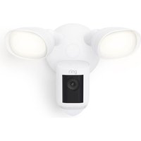 RING Floodlight Wired Pro 2K WiFi Security Camera - White