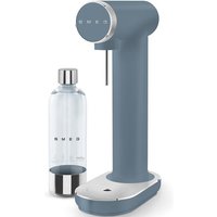 Smeg Soda Maker, Non-Slip Feet, Space Saving Design, 800ml, Emerald Green in Blue