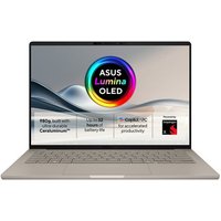 ASUS Zenbook A14 UX3407QA 14" Refurbished Laptop, Copilot+ PC - Snapdragon X, 512 GB SSD, Beige (Excellent Condition)